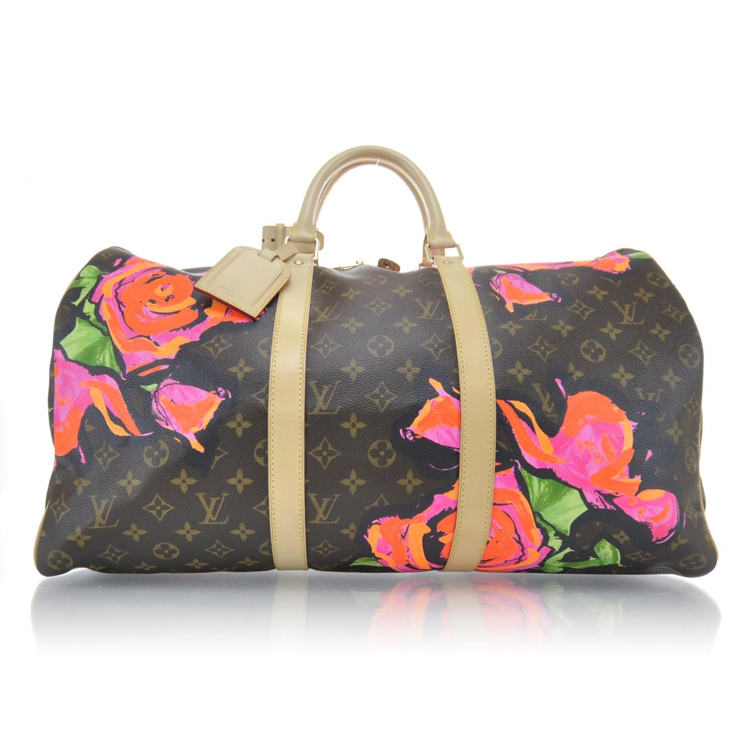 Monogram Roses Keepall 50