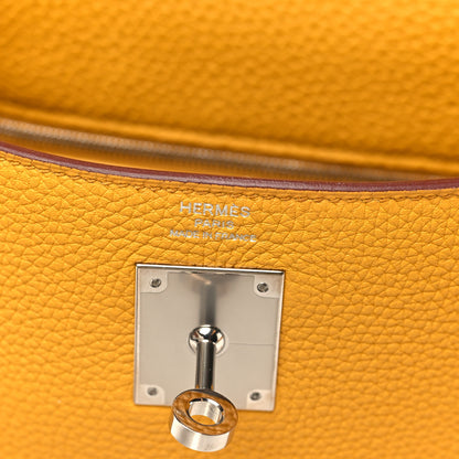 Hermes Togo Kelly Retourne 28 Jaune Ambre 6 of 11