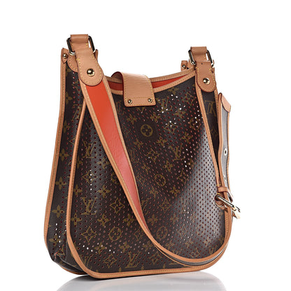 Louis Vuitton Monogram Perforated Musette Orange 3 of 9