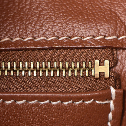 Hermes Natural Barenia Birkin 40 Fauve 18 of 31