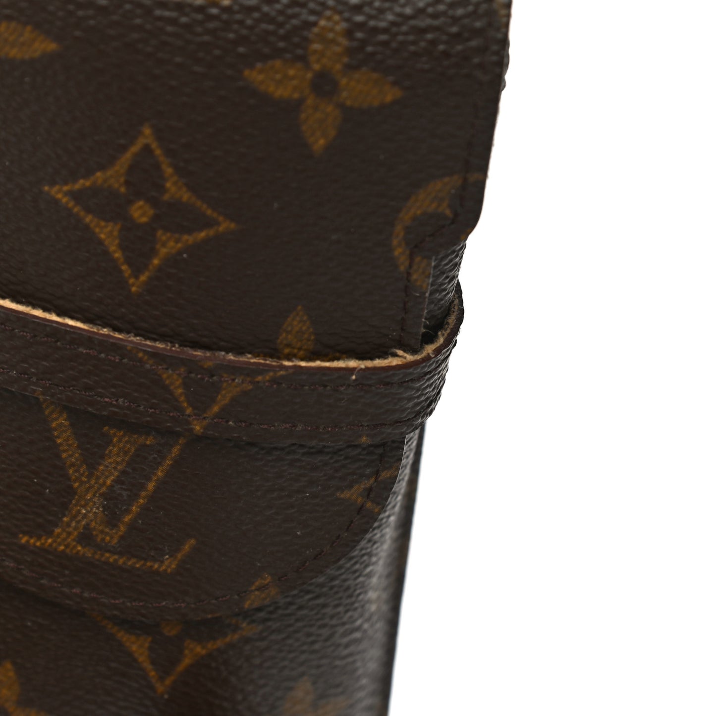 Monogram Glasses Sunglasses Case w Flap