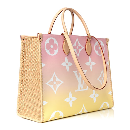 Louis Vuitton Monogram Giant By The Pool Hawaii Onthego GM Light Pink 2 of 7