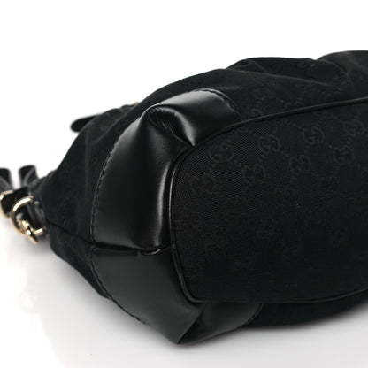 Gucci Monogram Medium Sukey Top Handle Black 8 of 9