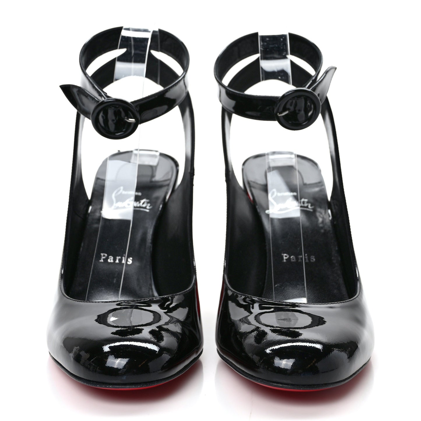 Patent Calfskin So Sab 85 Pumps 41.5 Black