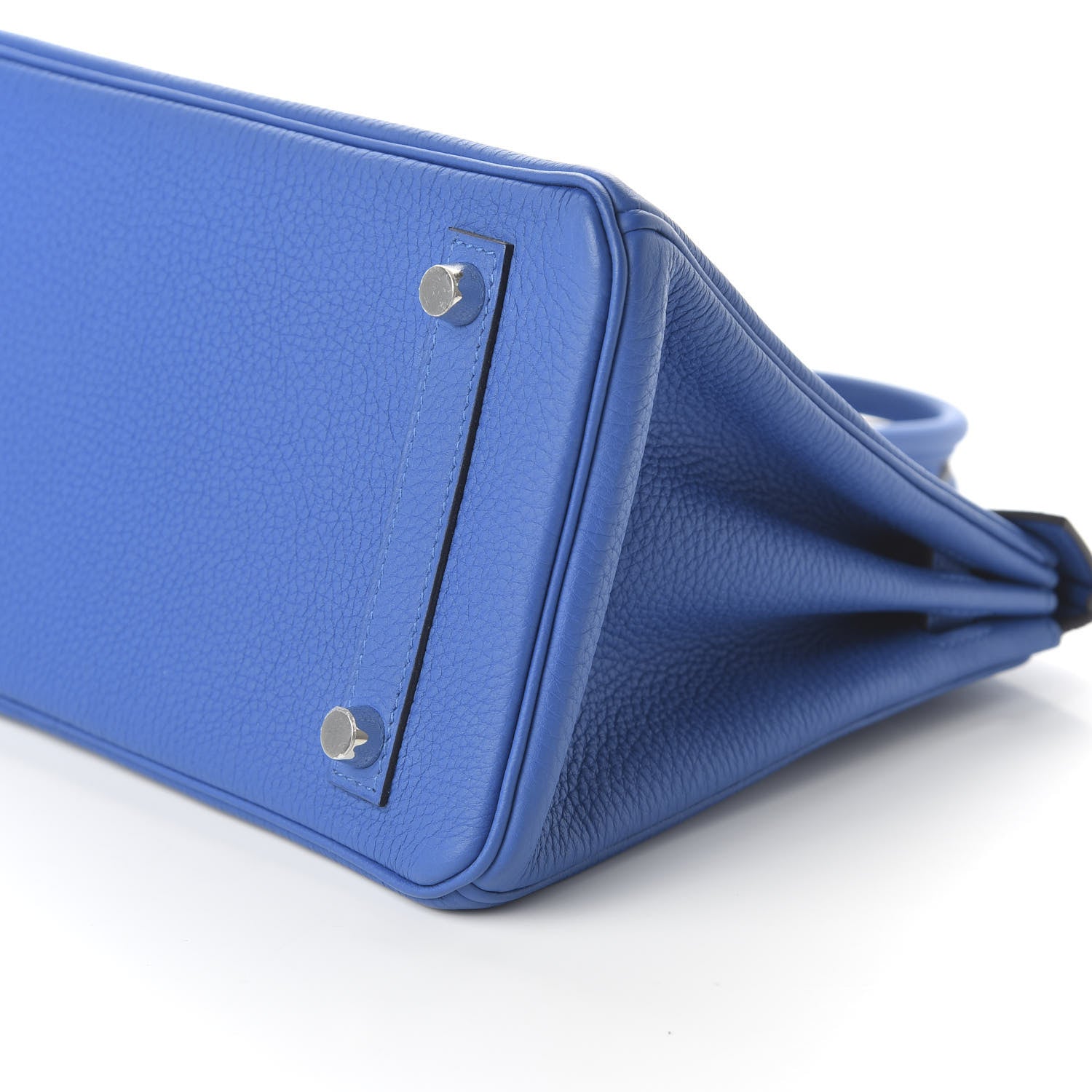 Hermes Togo Birkin 25 Bleu Zellige 7 of 11