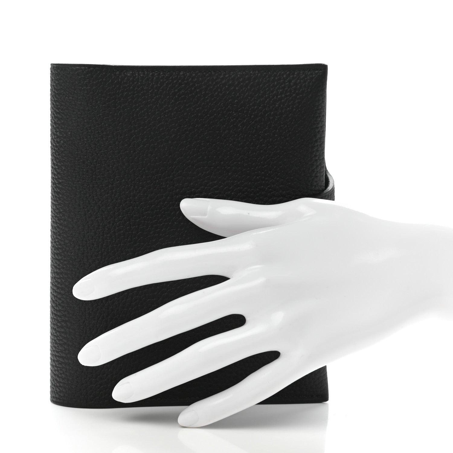 Hermes Togo Ulysse PM Notebook Cover Black 3 of 9