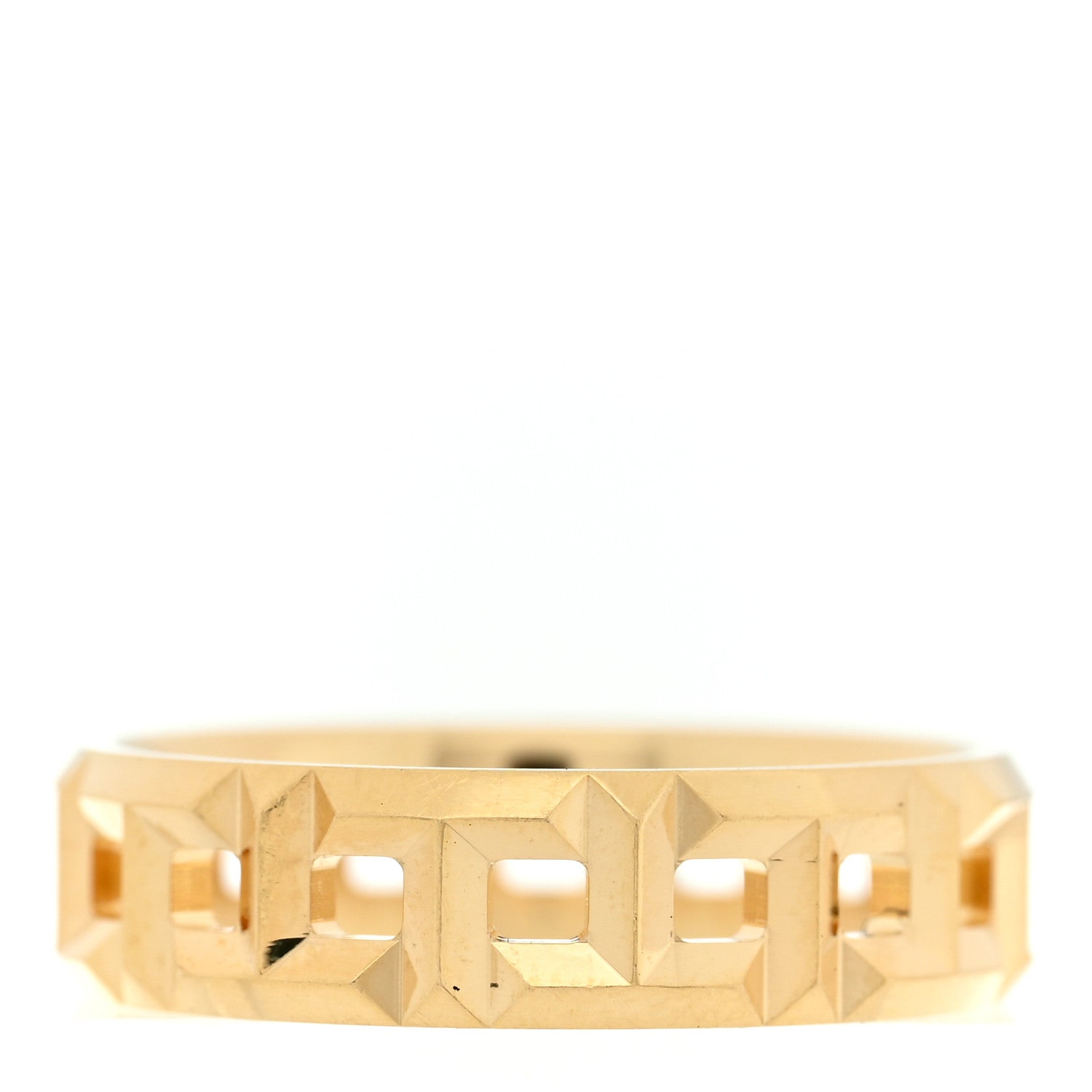 Tiffany 18K Yellow Gold T True Wide Ring 57 8 3 of 5