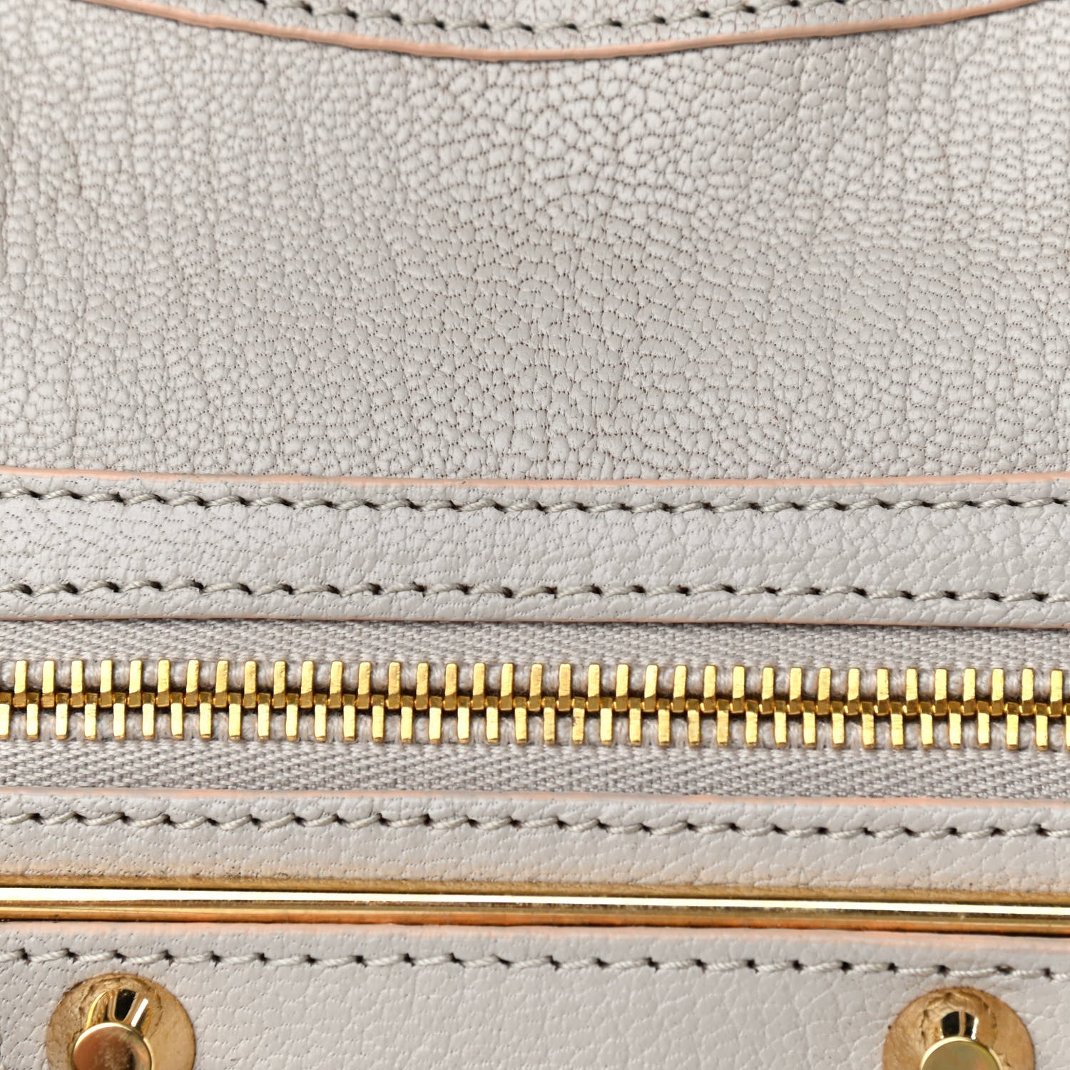Balenciaga Chevre Gold Hardware Metallic Edge City Beige Praline 10 of 17