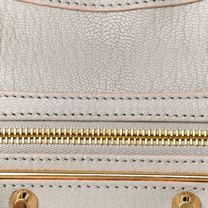 Balenciaga Chevre Gold Hardware Metallic Edge City Beige Praline 10 of 17