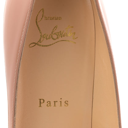 Christian Louboutin Patent Kate 70 Pumps 38.5 Nude 8 of 10
