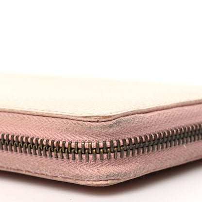 Gucci Calfskin Butterfly Farfalla Zip Around Wallet Perfect Pink 10 of 14