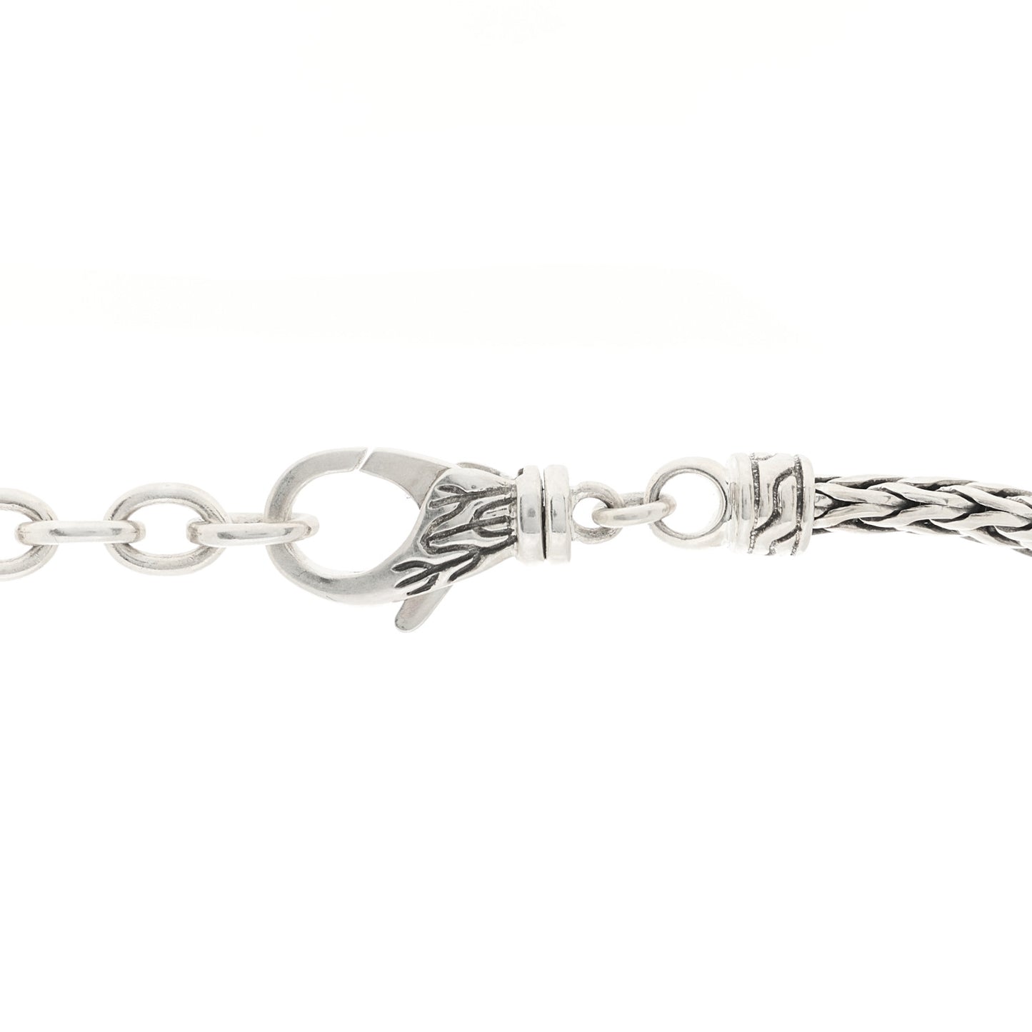 Sterling Silver Rata Pendant Chain Necklace