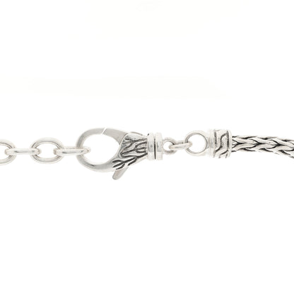 John Hardy Sterling Silver Rata Pendant Chain Necklace 5 of 6