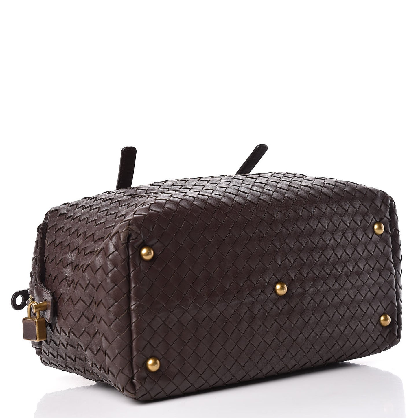 Nappa Intrecciato Montaigne Bag Ebano