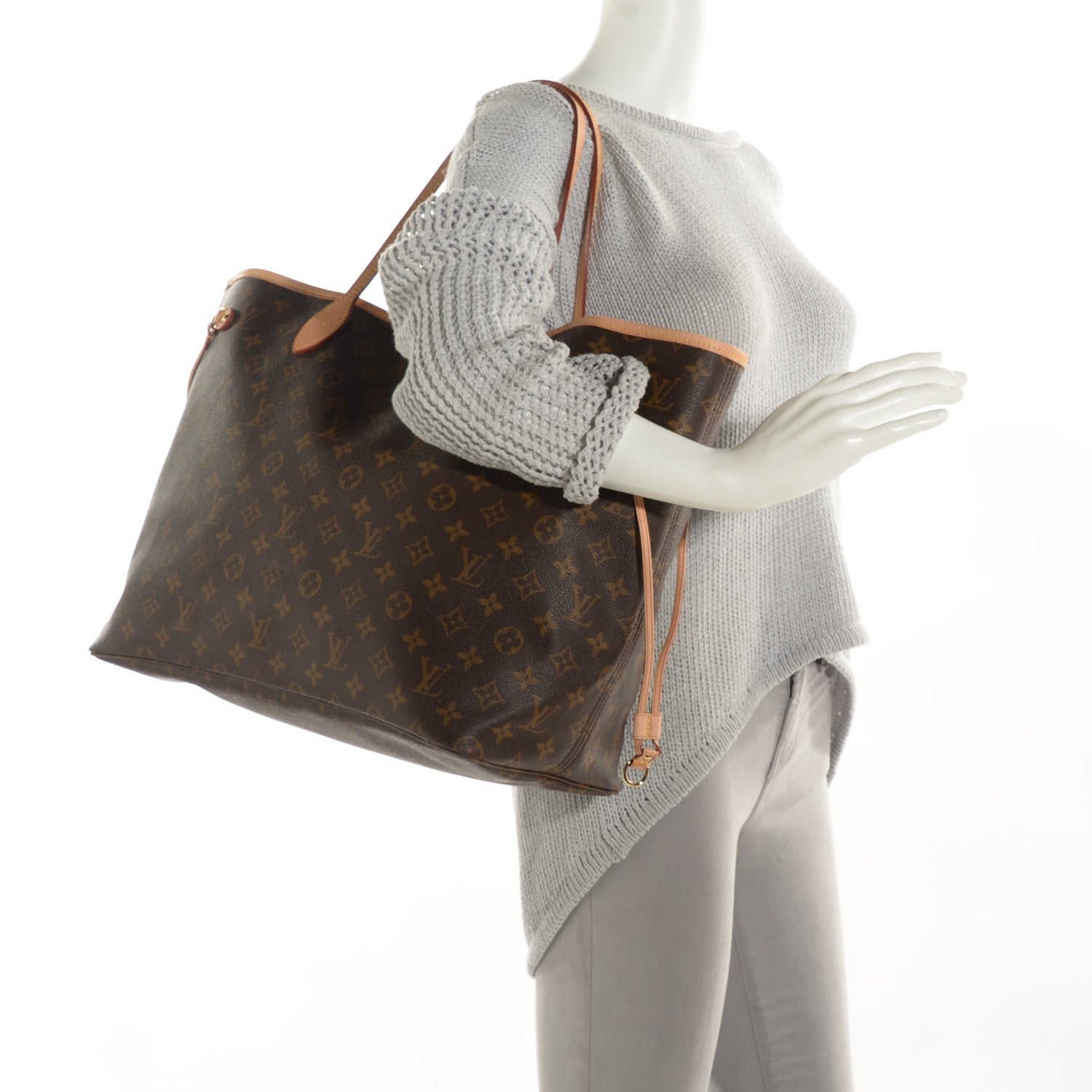Louis Vuitton Monogram Neverfull GM 2 of 7