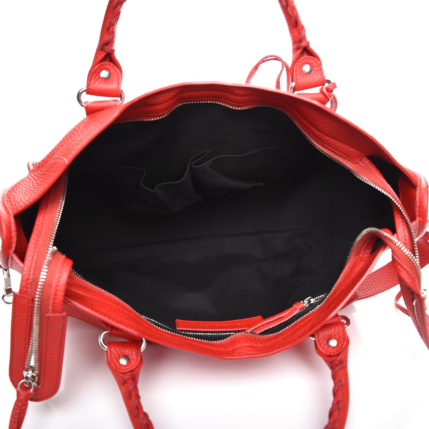 Vibrato Calfskin Classic Silver Hardware City Rouge Cerise