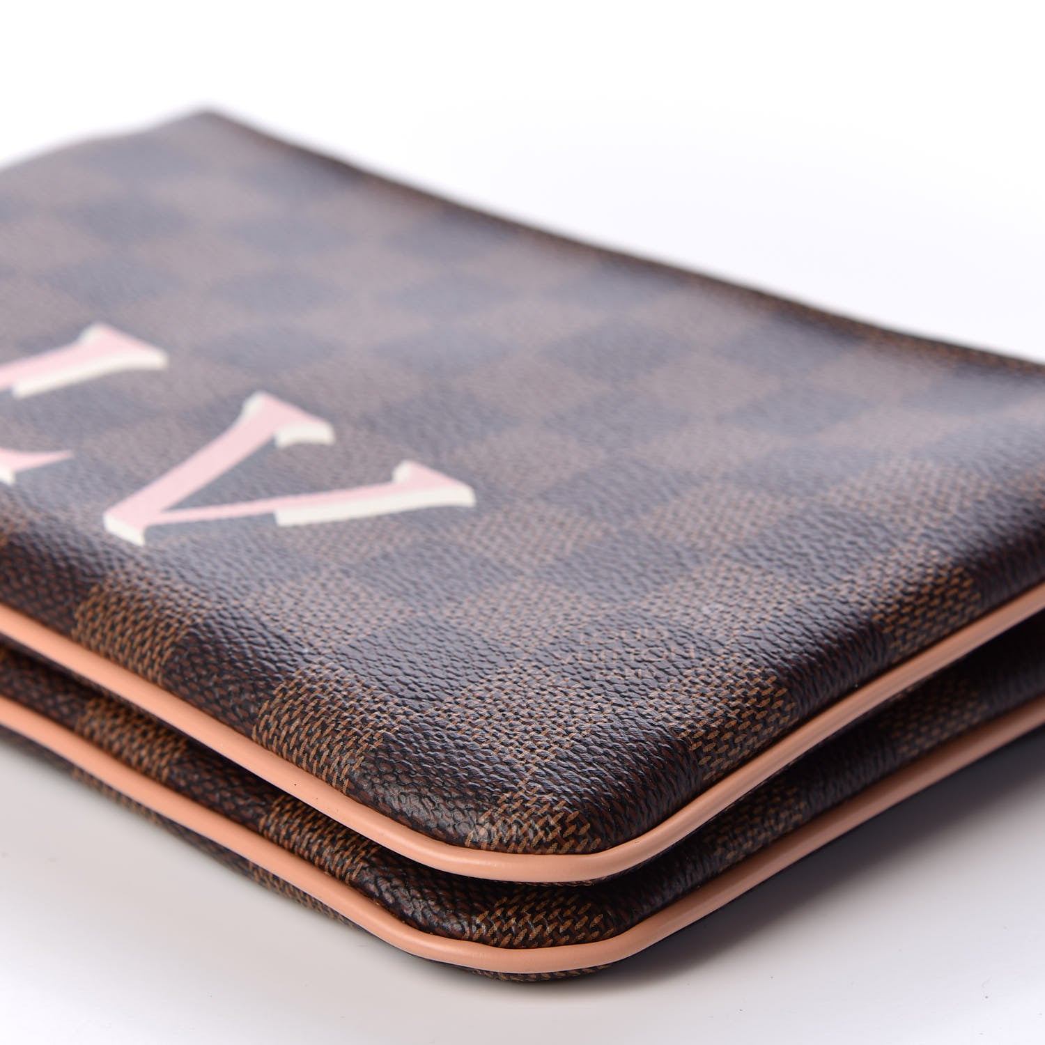 Louis Vuitton Damier Ebene Double Zip Pochette 7 of 9