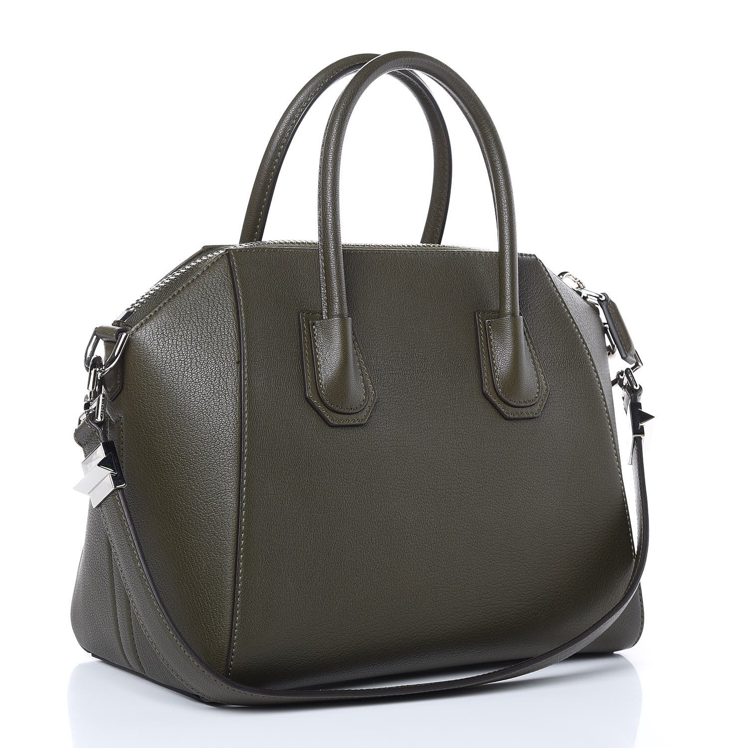 Givenchy Sugar Goatskin Small Antigona Khaki 3 of 10
