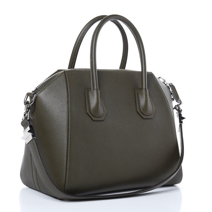 Givenchy Sugar Goatskin Small Antigona Khaki 3 of 10