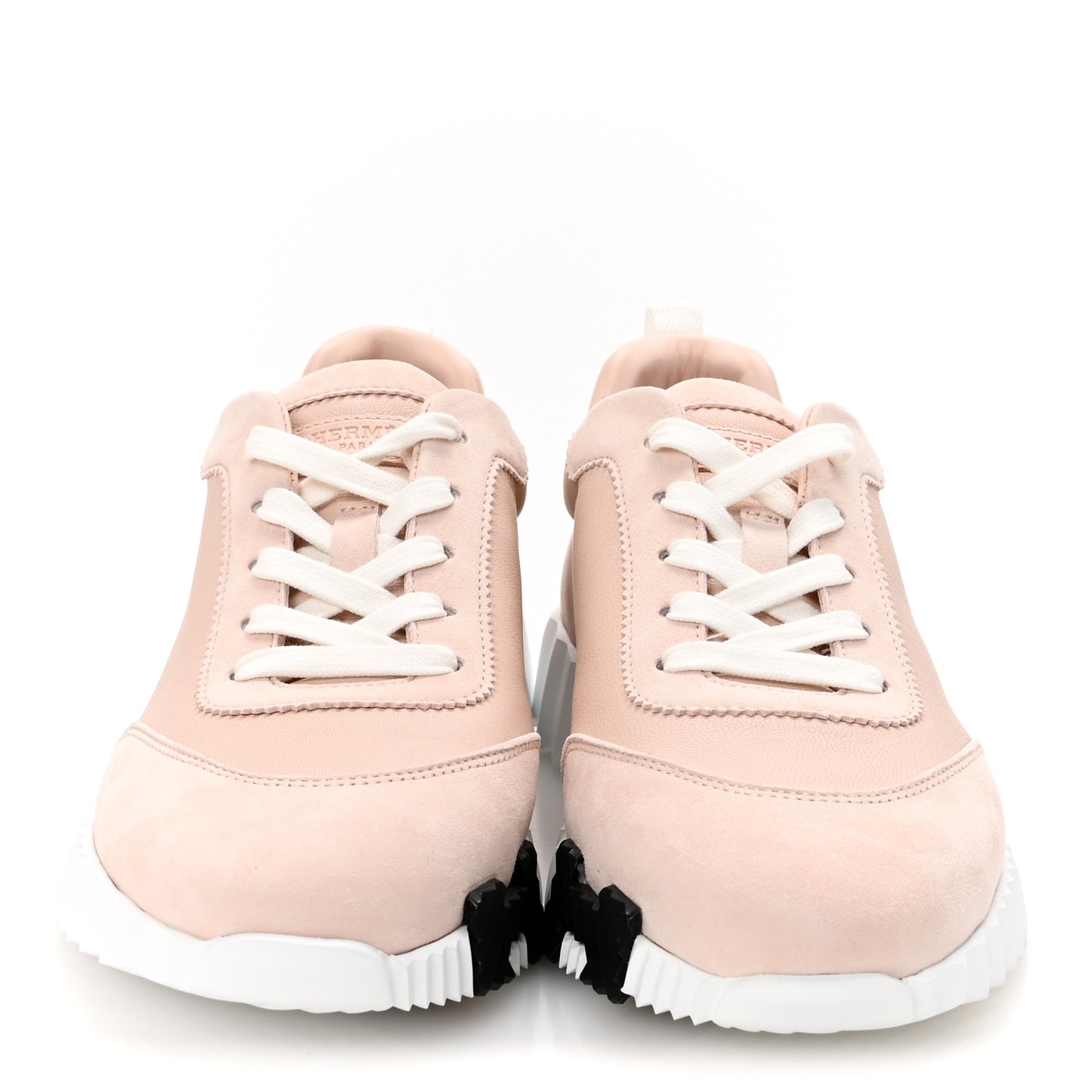 Sport Goatskin Suede Goatskin Womens Bouncing Sneakers 39.5 Rose Palomino