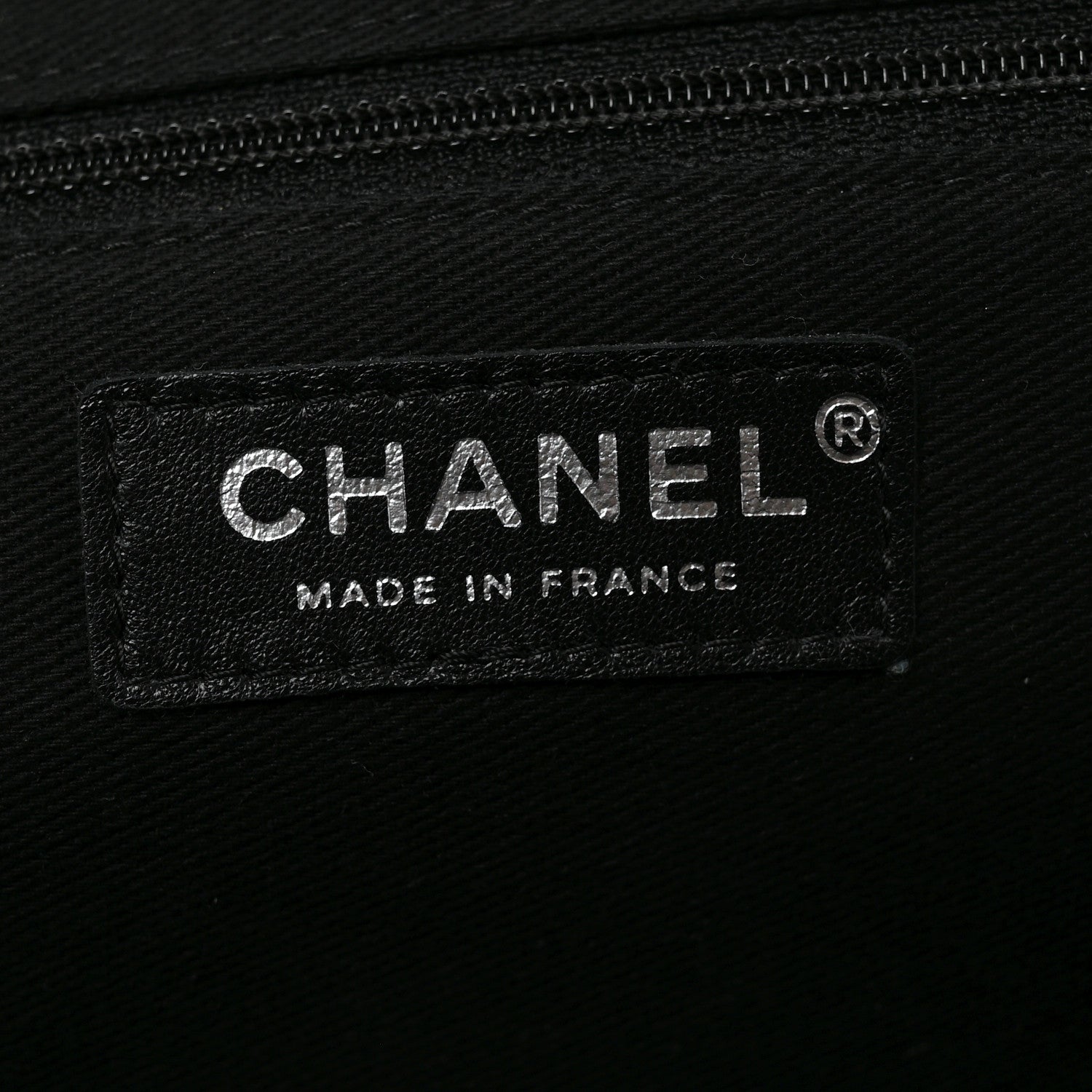 Chanel Caviar Quilted CC Large Clutch Black 7 of 10