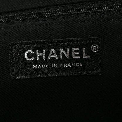 Chanel Caviar Quilted CC Large Clutch Black 7 of 10