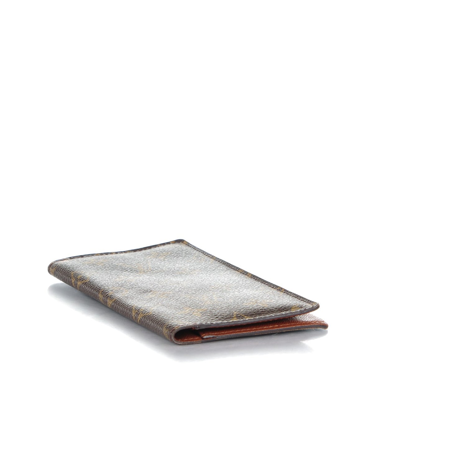 Monogram Checkbook Holder Wallet