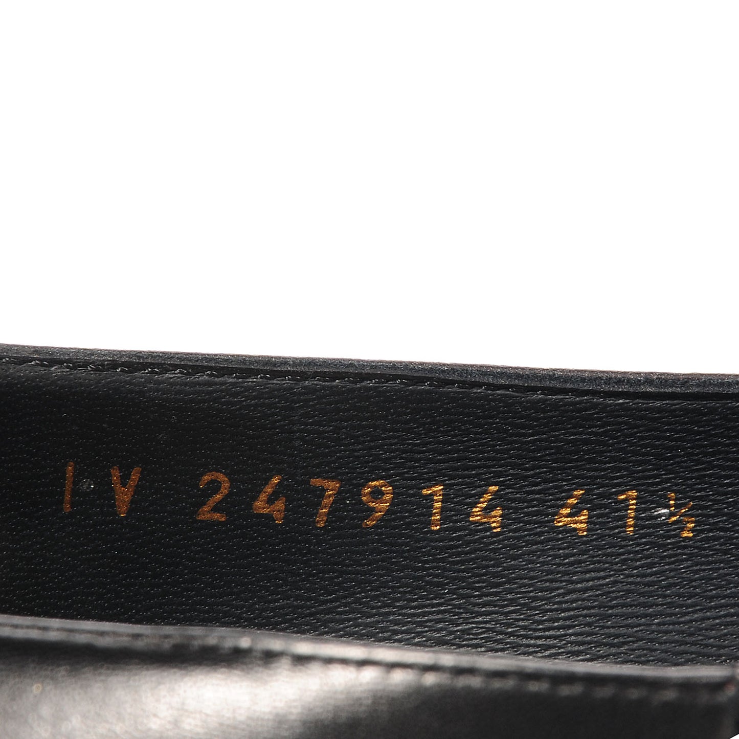 Calfskin Tribute 105 Platform Pumps 41.5 Black