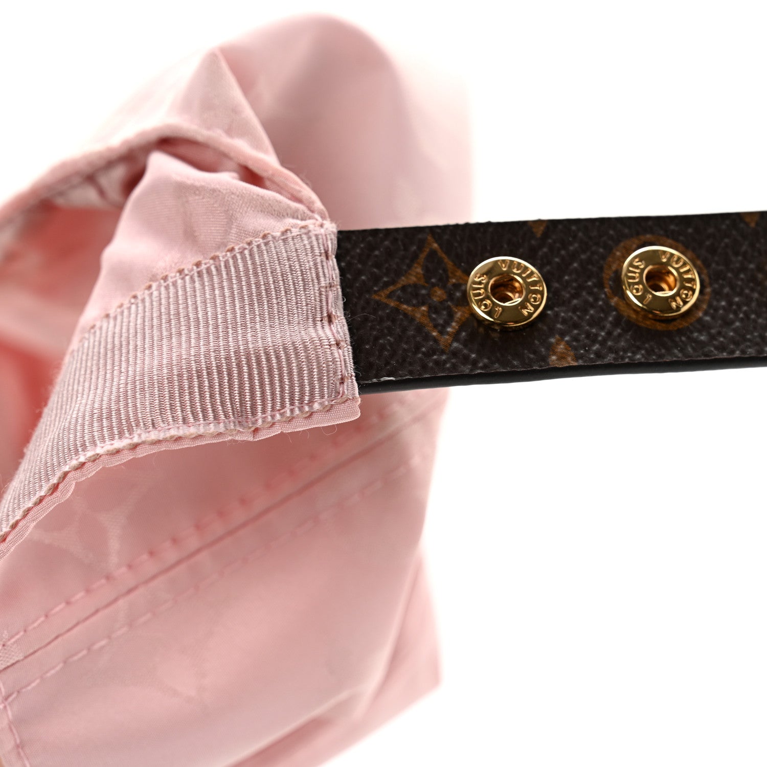 Louis Vuitton Polyester Silk Monogram LV Get Ready Cap M Pink 9 of 12