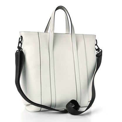 Louis Vuitton Taurillon Christopher Tote White 3 of 8