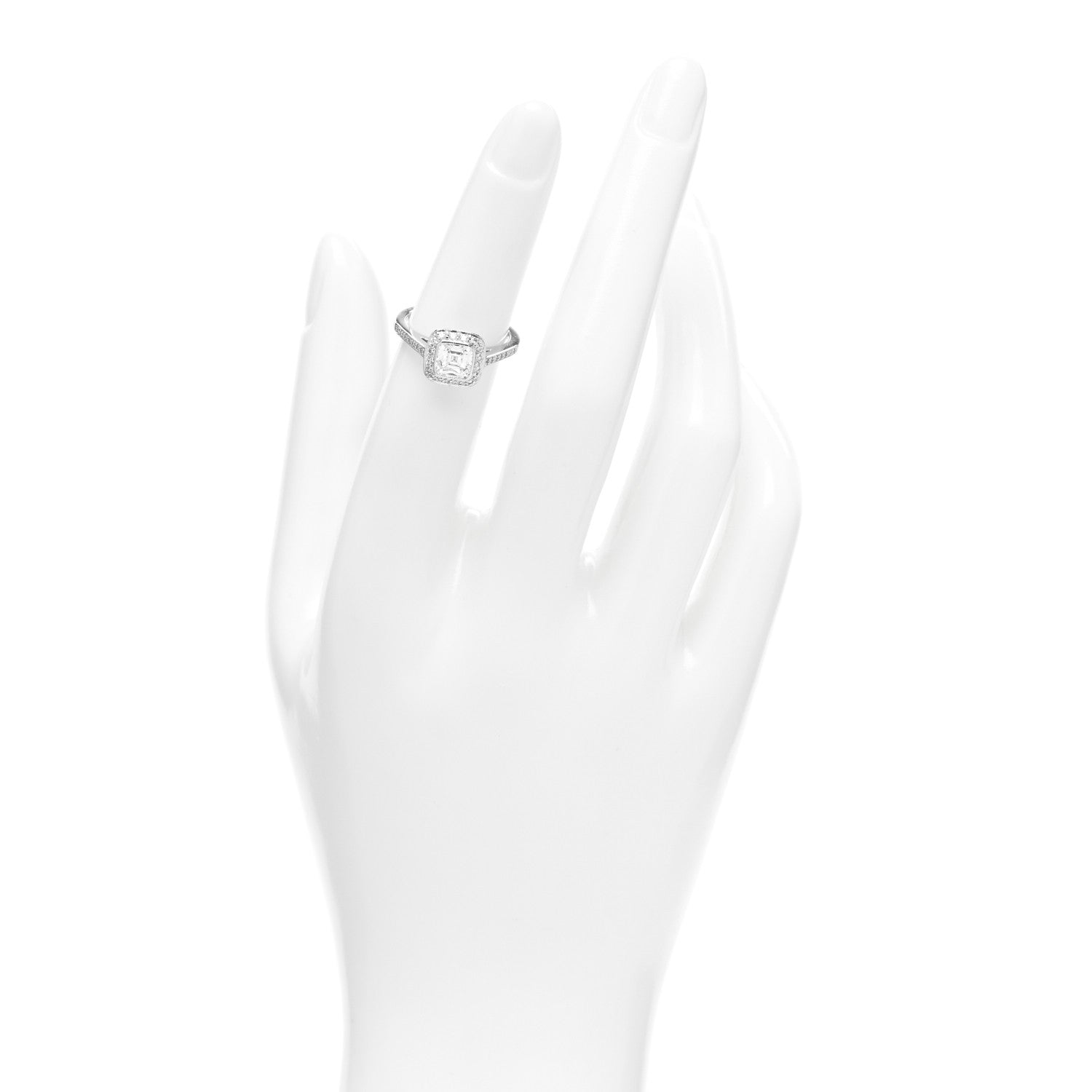 Tiffany Platinum Diamond .86ct Legacy Engagement Ring 48 4.5 2 of 5