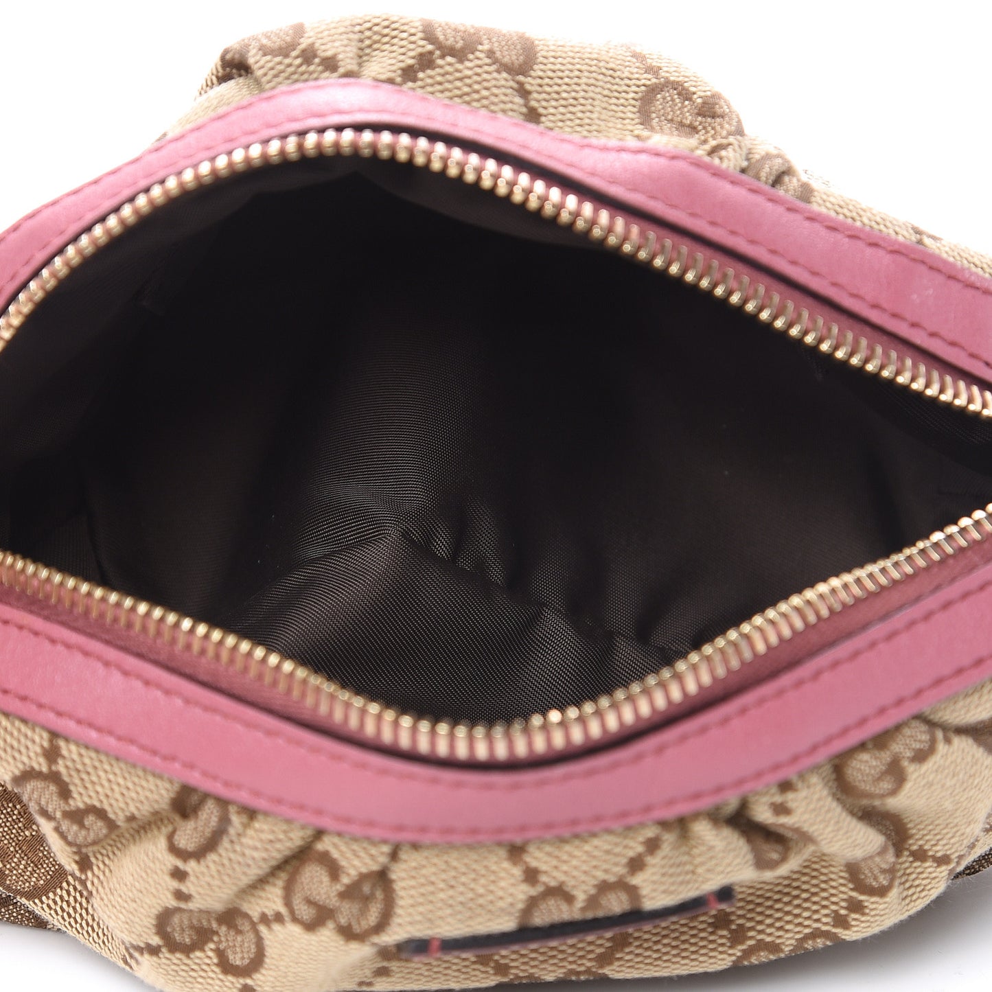 Monogram Medium Bamboo Cosmetic Case Vintage Rose