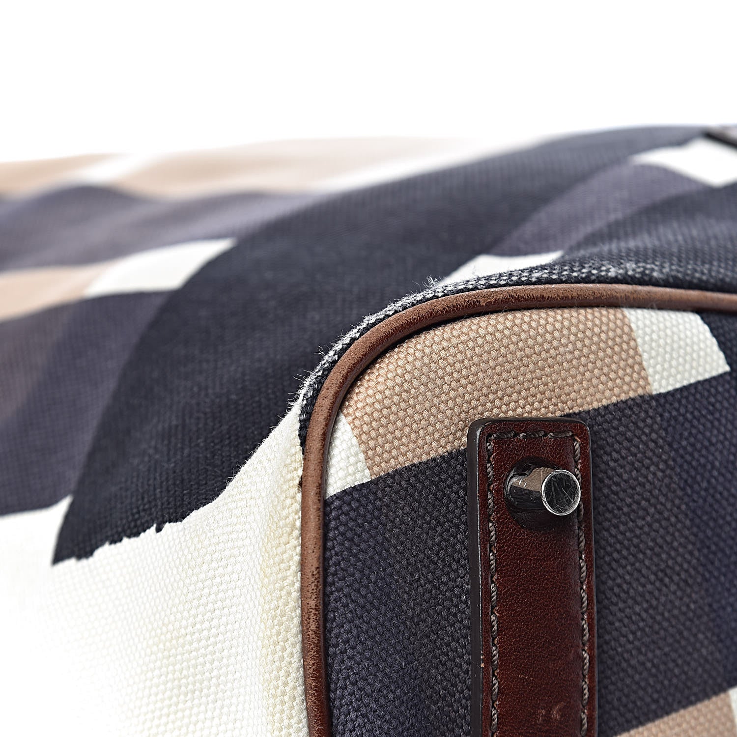 Burberry Canvas Check Bucket Bag Multicolor 11 of 17