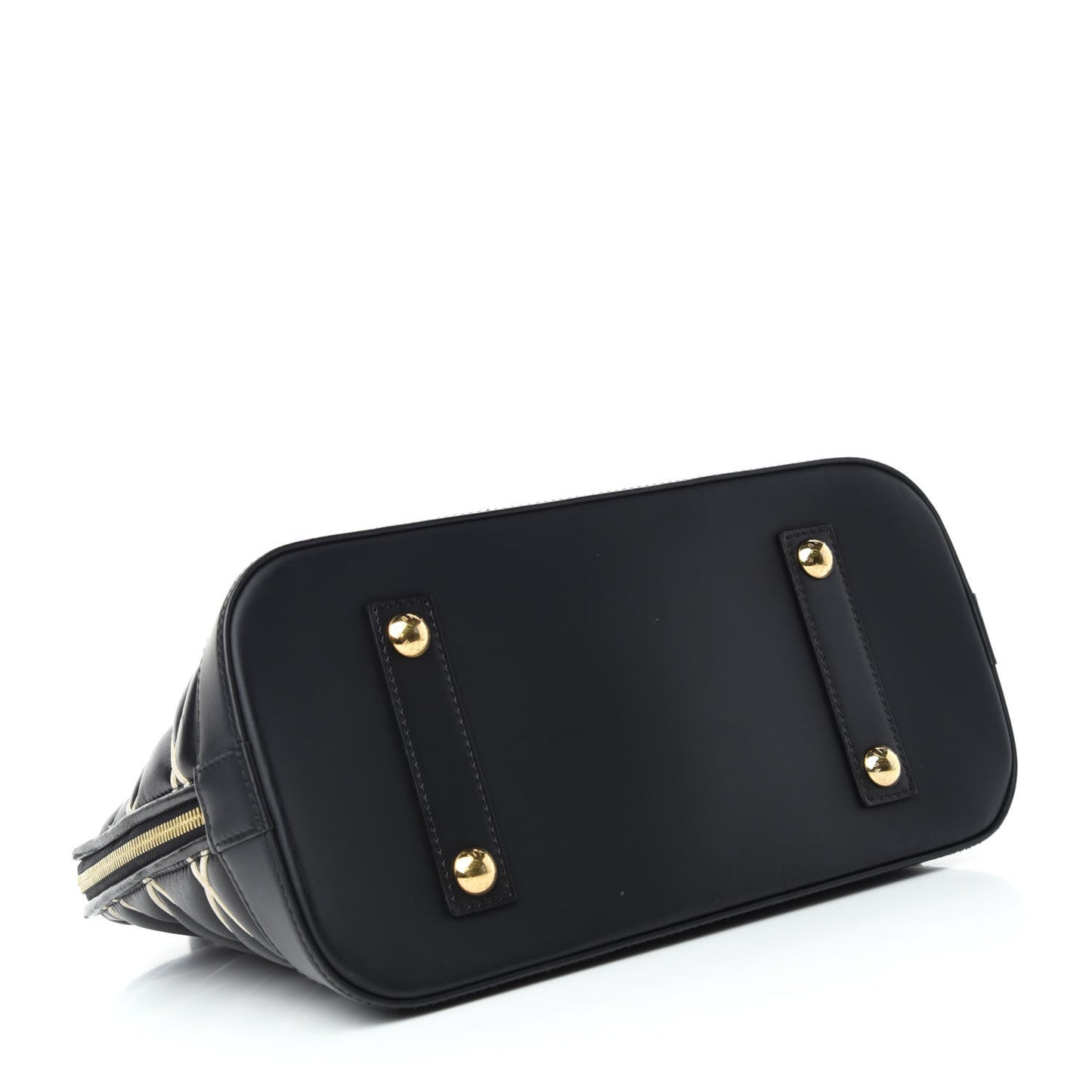 Lambskin Malletage Alma PM Black