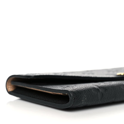 Louis Vuitton Empreinte Josephine Wallet Black 8 of 10