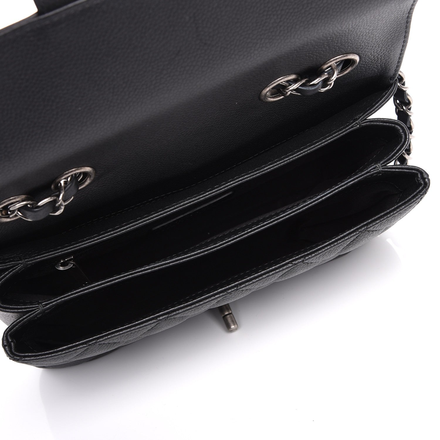 Chanel Caviar All About Flap Bag Black 5 of 7