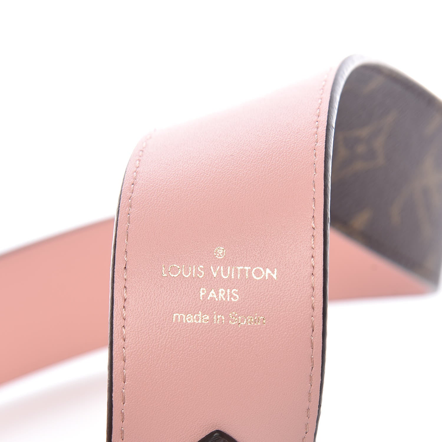 Louis Vuitton Monogram Bandouliere Shoulder Strap Rose Poudre 3 of 6