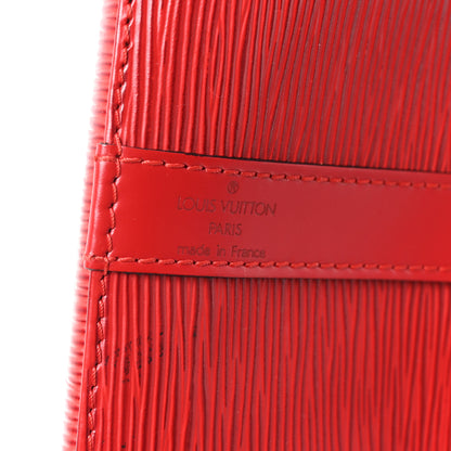Louis Vuitton Epi Petit Noe Castillan Red 6 of 9