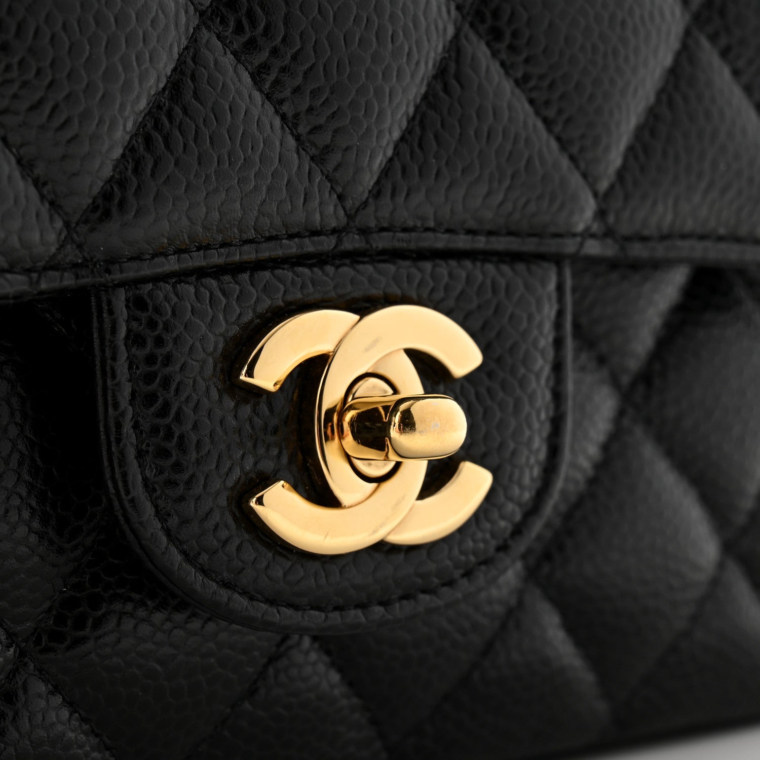 Chanel Caviar Quilted Medium Double Flap Black 11 of 11