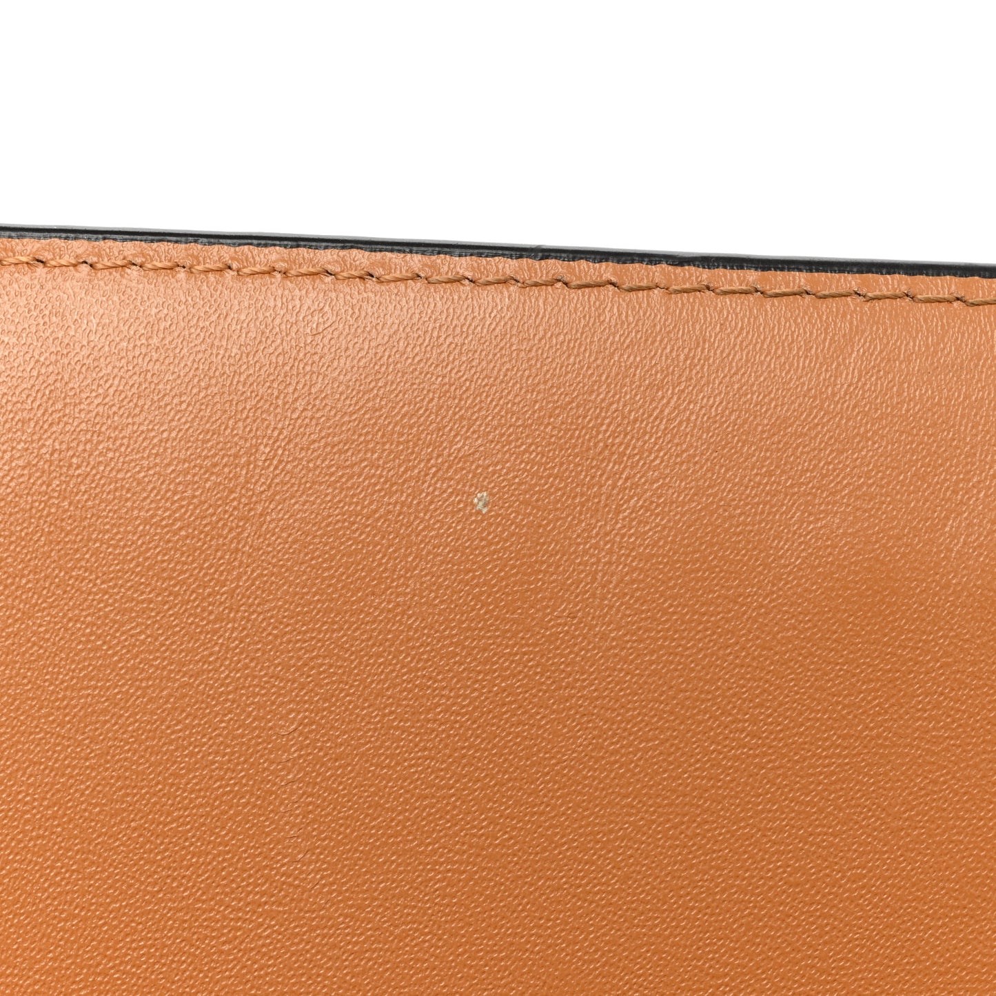 Visetos Studded Chain Wallet Cognac