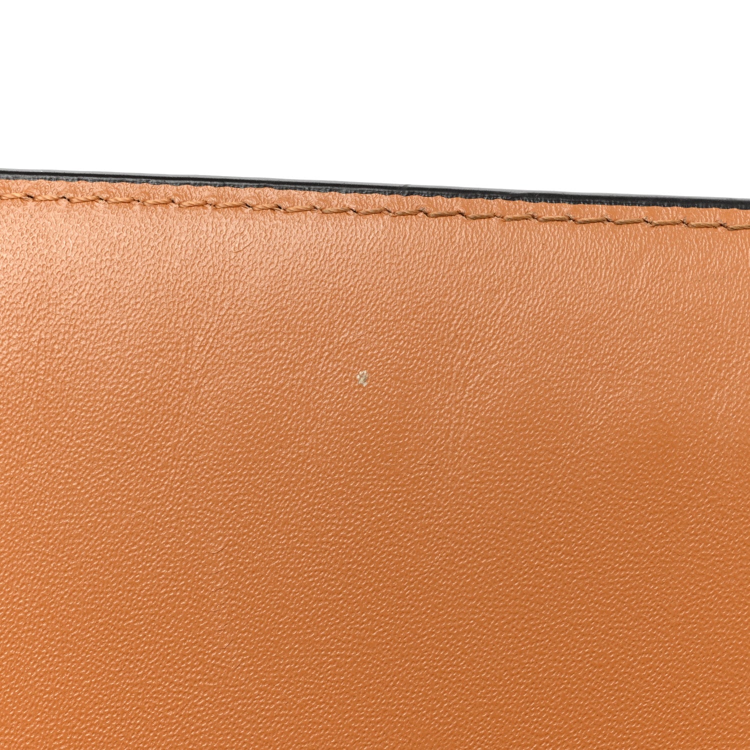 MCM Visetos Studded Chain Wallet Cognac 7 of 9