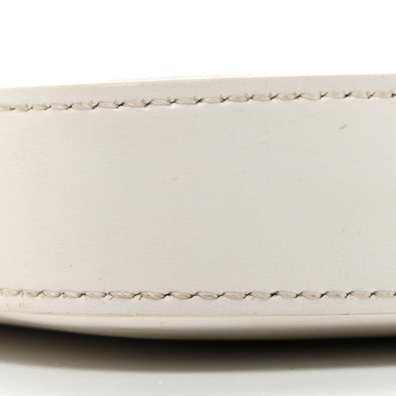 Celine Shiny Calfskin Medium Croque Bag Artic White 9 of 18