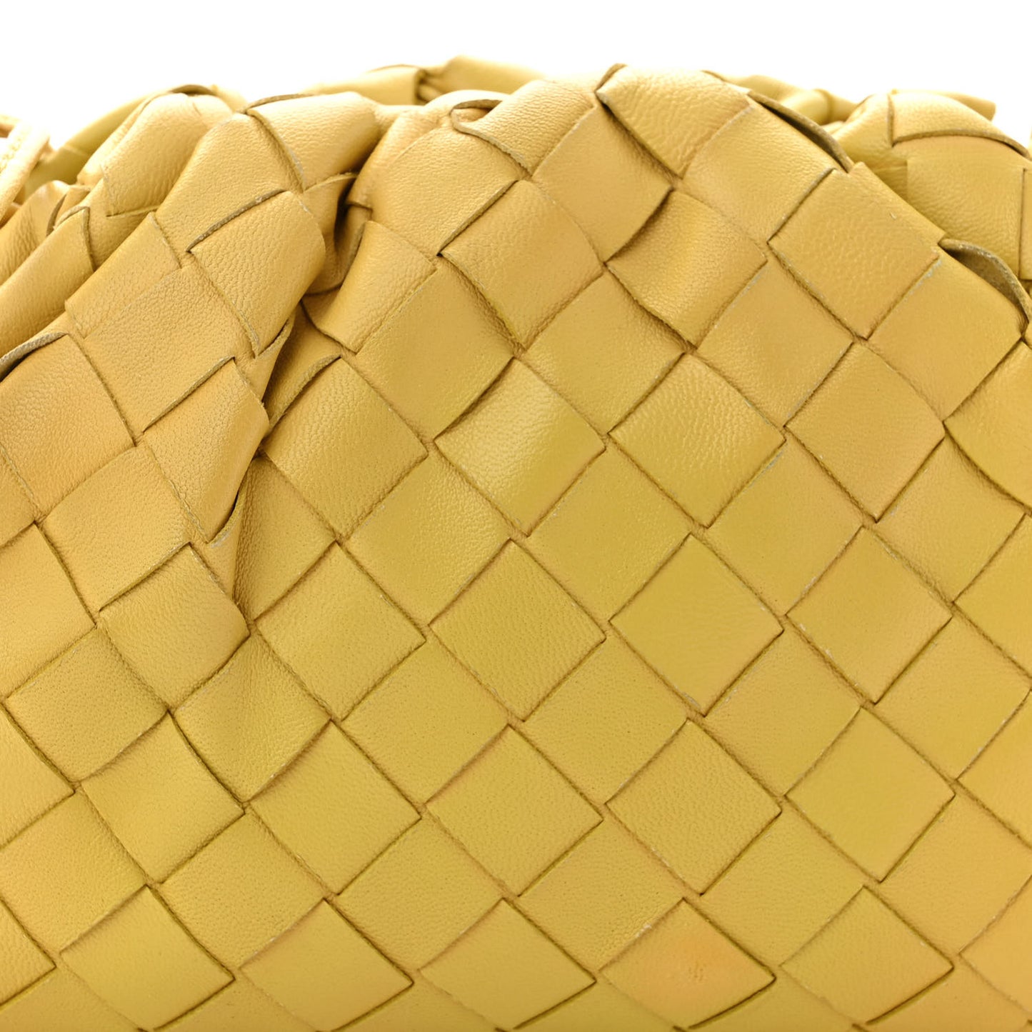 Nappa Intrecciato The Mini Pouch Buttercup