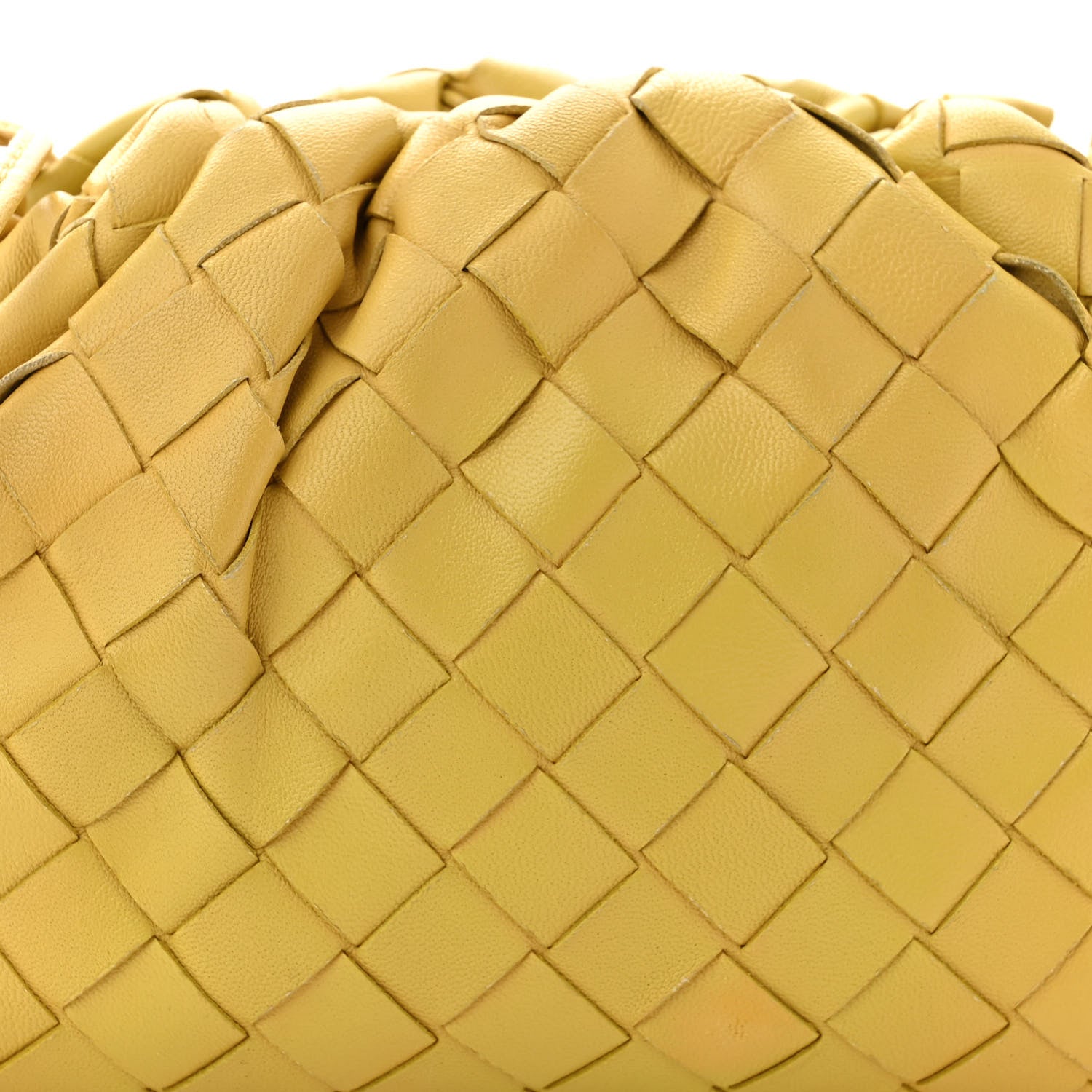 Bottega Veneta Nappa Intrecciato The Mini Pouch Buttercup 8 of 11