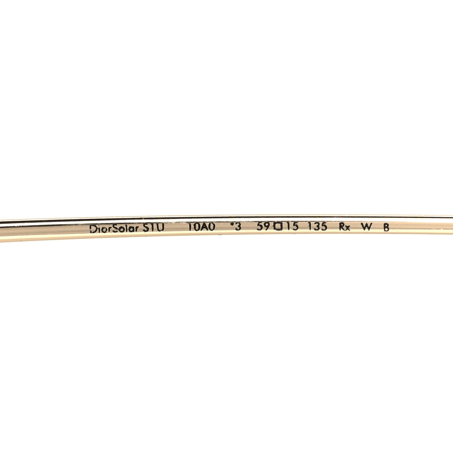 DiorSolar S1U Sunglasses Black