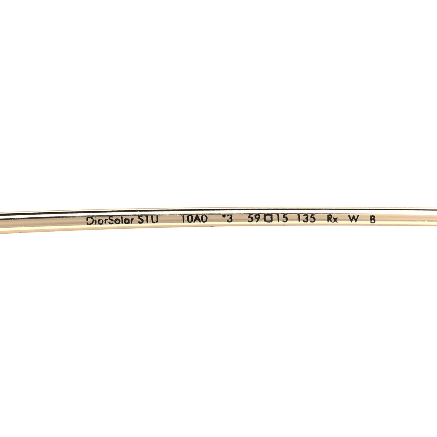 Christian Dior DiorSolar S1U Sunglasses Black 5 of 6