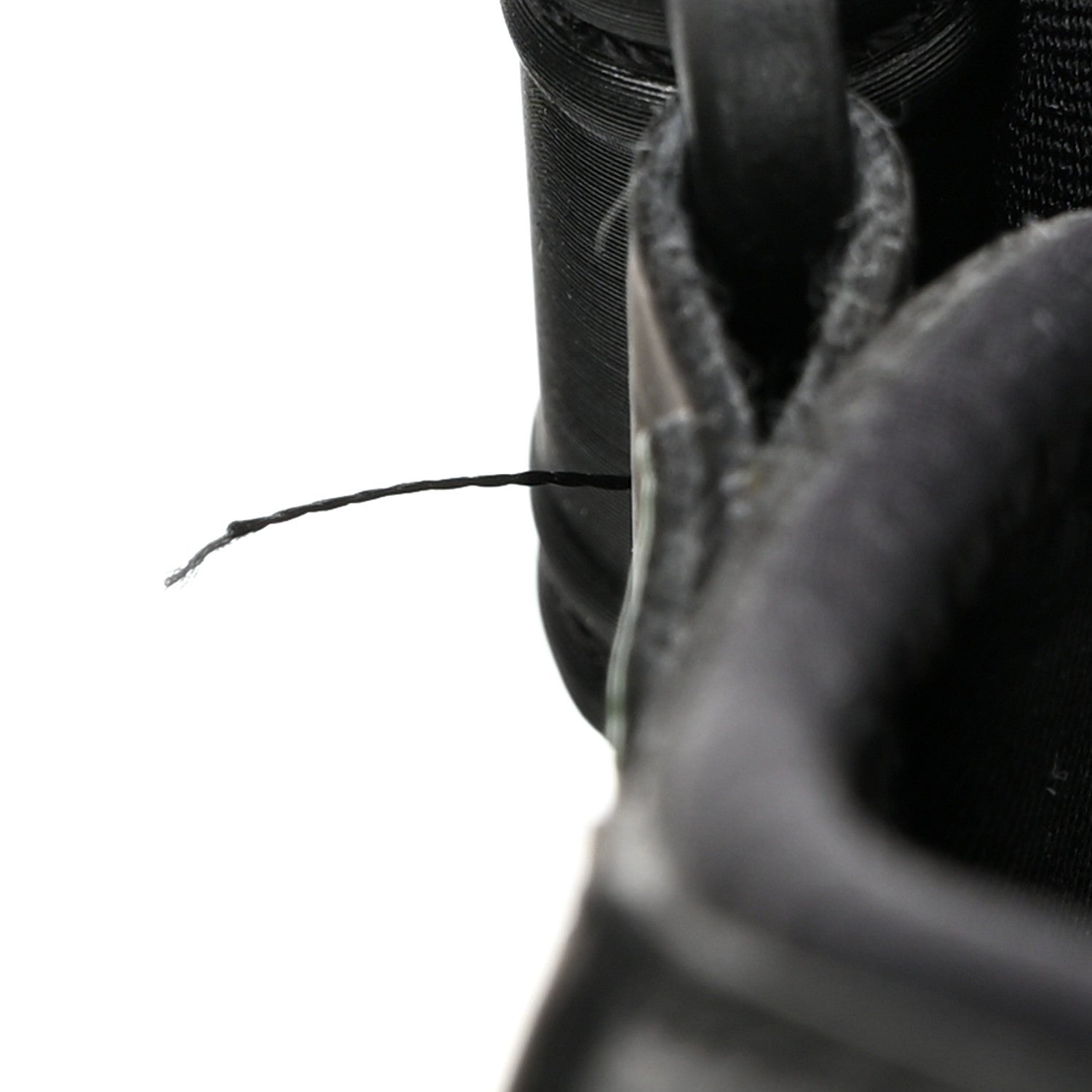 Balenciaga Rubber Neoprene Bi-Color Womens Track Sandals 37 Black Fluo Green 9 of 10