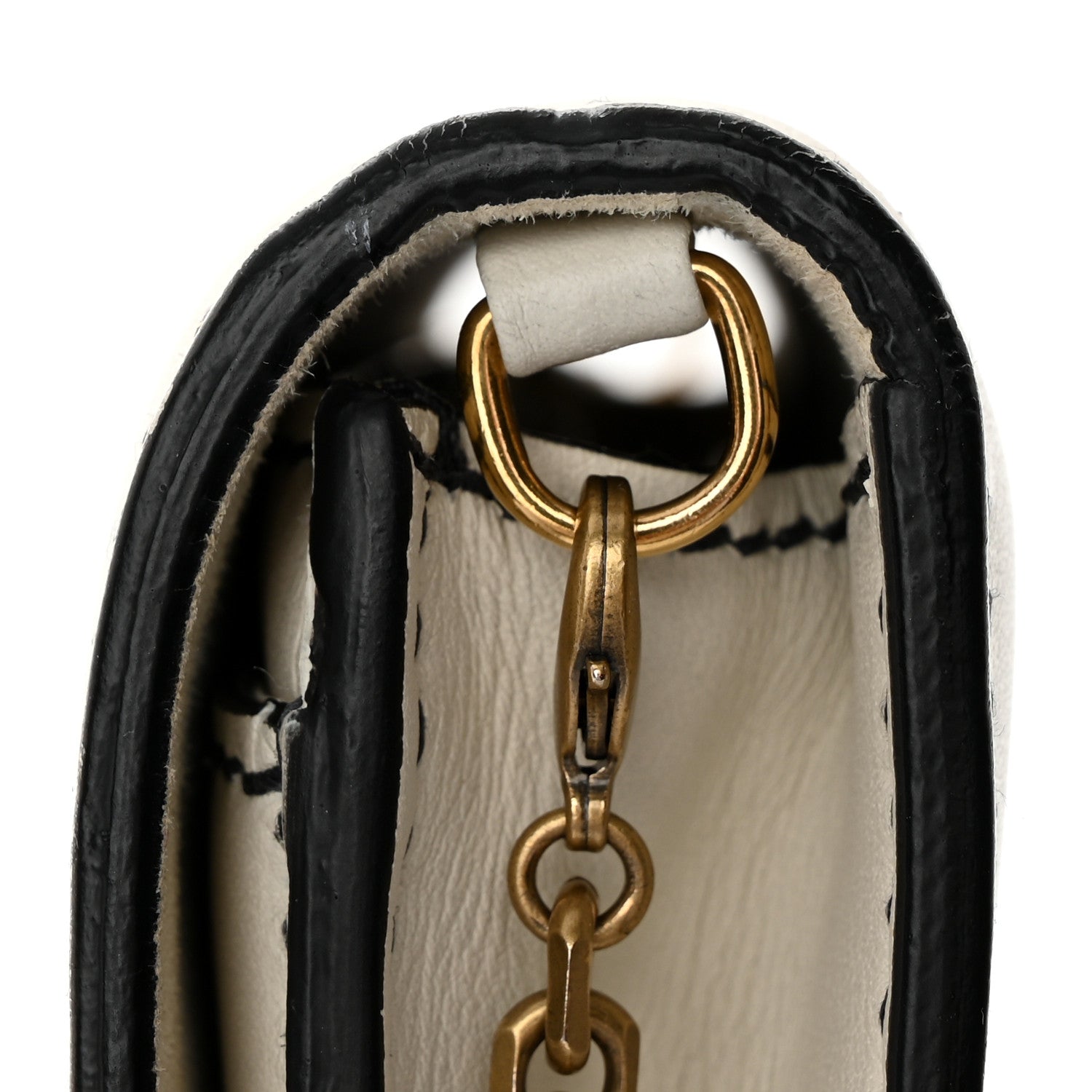Christian Dior Calfskin J'Adior Wallet on Chain Pouch Off White 17 of 17