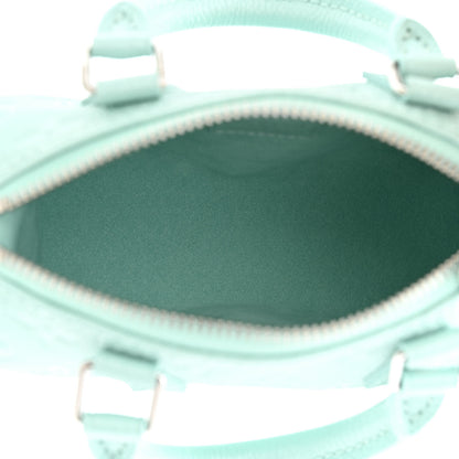 Louis Vuitton Empreinte Monogram Nano Speedy Pearly Lagoon Turquoise 5 of 10