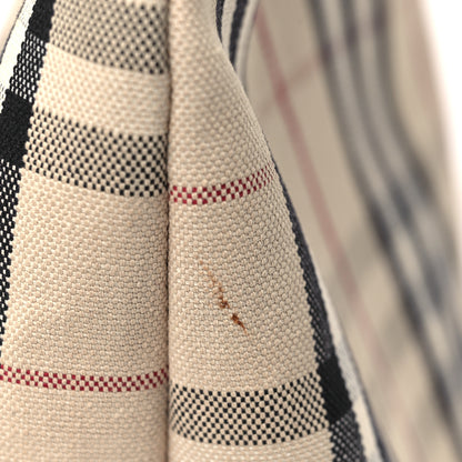 Burberry House Check Espadrille Bucket Bag Beige 13 of 13